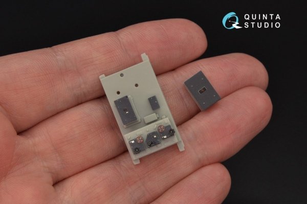 Quinta Studio QD32059 Me-262A 3D-Printed &amp; coloured Interior on decal paper (for Trumpeter kit) 1/32