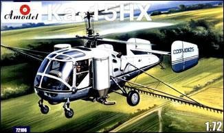 A-Model 72106 Kamov Ka-15NH Soviet agriculture helicopter 1:72
