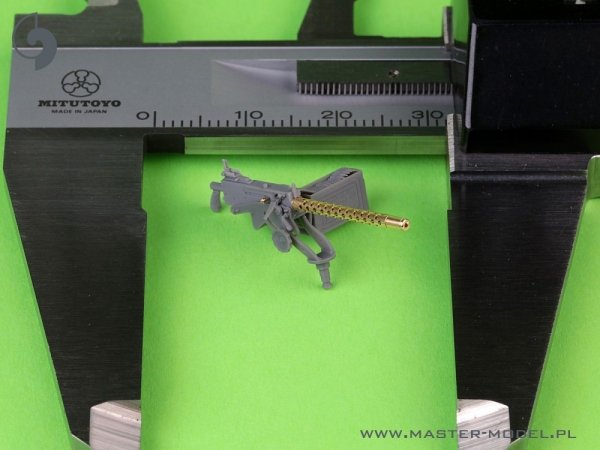 Master GM-35-092 Browning M1919 A4 .30 cal (7,62mm) - mocowanie E6160 - używany np. na M4 Sherman, T17E1 Staghound 1/35