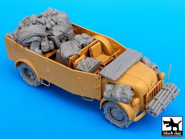 Black Dog T35042 German Steyr 1500Abig accessories set 1/35