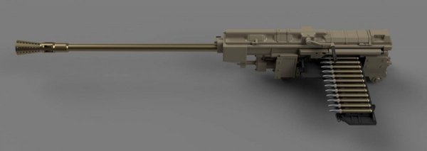 Panzer Art GB35-118 Flak43 Gun barrel with body for AA Gun 1/35