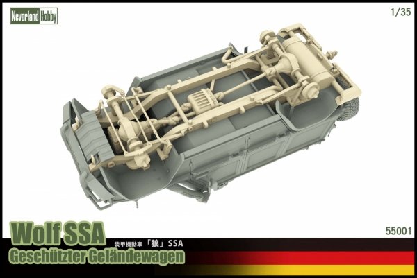 Neverland Hobby 55001 Wolf SSA Geschuetzter Gelaendewagen 1/35