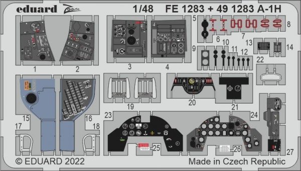 Eduard BIG49344 A-1H TAMIYA 1/48