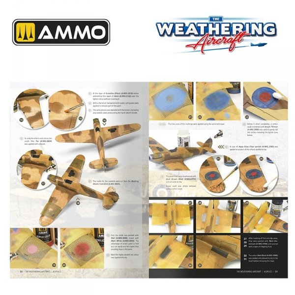 Ammo by Mig 5225 THE WEATHERING AIRCRAFT 25 - Acrylics (English)