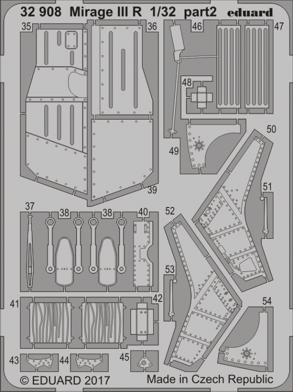 Eduard 32908 Mirage III R ITALERI 1/32