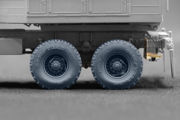 ScaleX WM 72003S Himars CTIS Sagged wheel set (for Foreart, Meng) 1/72