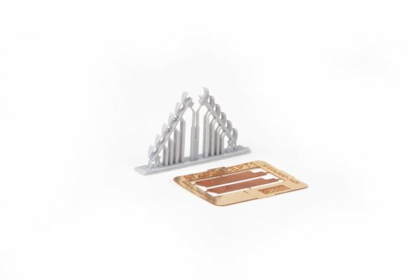 Eduard 672406 Bf 109G-6 exhaust stacks PRINT Tamiya 1/72