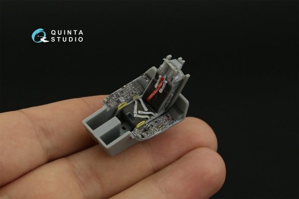 Quinta Studio QD48361 A-10C 3D-Printed &amp; coloured Interior on decal paper (Hobby Boss) 1/48