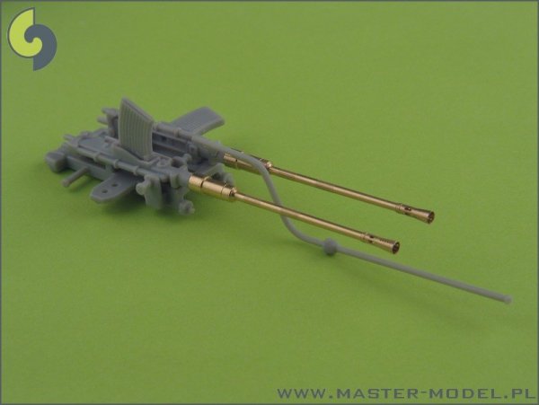  Master SM-35-003 Schnellboot Typ S-100 armament gun barrels - Flak M42 3,7cm (1pcs) and Flak 38 20mm (3pcs)