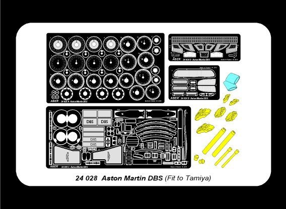 Aber 24028 Aston Martin DBS (1:24)