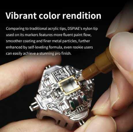 DSPIAE MKS-03 Super Metallic Marker Champagne Gold