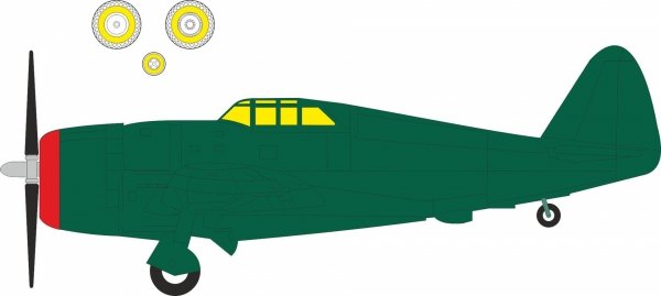 Eduard EX1144 P-47D Razorback TFace MINART 1/48