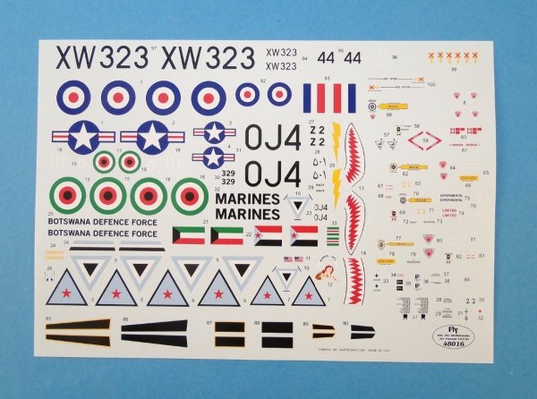Fly 48016 BAC 167 Strikemaster Jet Provost T.5/T.5A 1:48