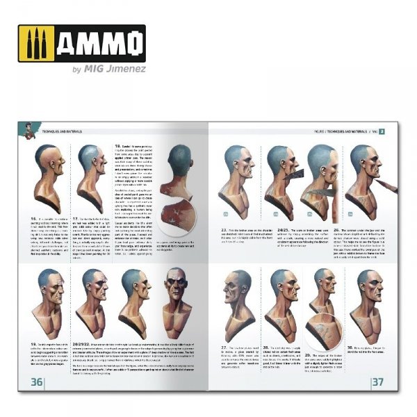 Ammo of Mig Jimenez 6222 ENCYCLOPEDIA OF FIGURES MODELLING TECHNIQUES VOL. 2 - TECHNIQUES &amp; MATERIALS (English)