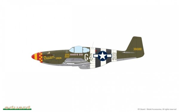 Eduard 11181 OVERLORD: D-DAY MUSTANGS / P-51B MUSTANG DUAL COMBO 1/48