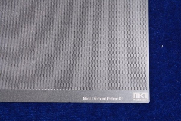 KA Models KA-00003 DIAMOND PATTERN MESH A 0.25mm X 0.4mm