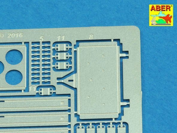 Aber 16075B Pz.Kpfw. IV, Ausf.H Vol.16B - Ammo stowage rack type B for long rounds (1:16)