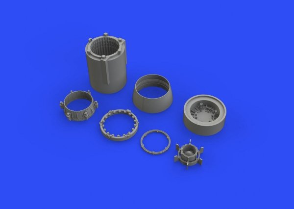 Eduard 648509 MiG-23BN exhaust nozzle 1/48 EDUARD, TRUMPETER