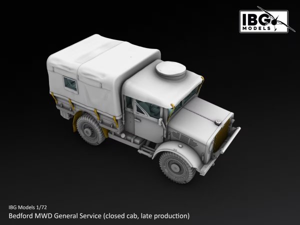 IBG 72161 Bedford MWD General Service (Closed Cab, Late production) 1/72