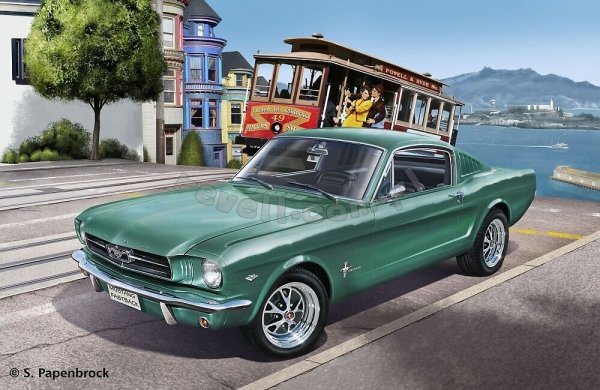 Revell 67065 Ford Mustang 1965 2+2 Fastback Model Set 1/24