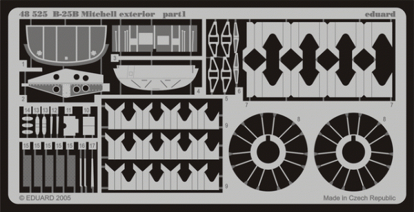 Eduard 48525 B-25B exterior 1/48  (ACCURATE MINIATURES)