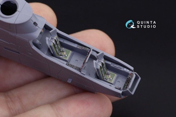 Quinta Studio QD72030 Ah-1G 3D-Printed &amp; coloured Interior on decal paper (Special Hobby/Revell) 1/72