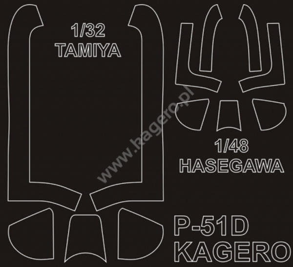 Kagero 19012 P-51/F-6 Mustangs with the USAAF – in the MTO, Asia and Pacific EN/PL