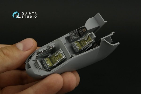 Quinta Studio QD48295 Mi-35M 3D-Printed &amp; coloured Interior on decal paper (Zvezda) 1/48