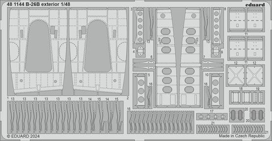 Eduard BIG49422 B-26B Marauder PART II ICM 1/48