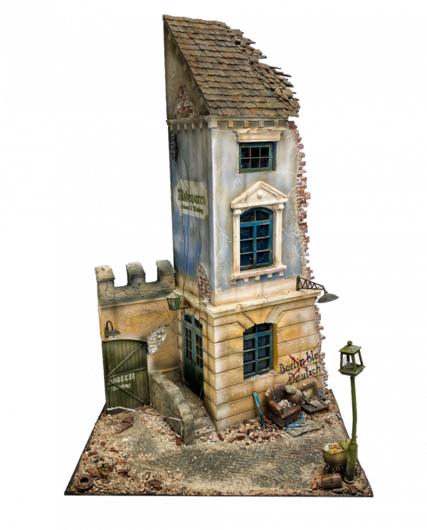 RT-Diorama 35025 Diorama-Base: German Town House 1/35