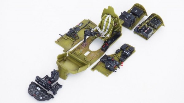 Eduard 648812 P-38J cockpit PRINT TAMIYA 1/48