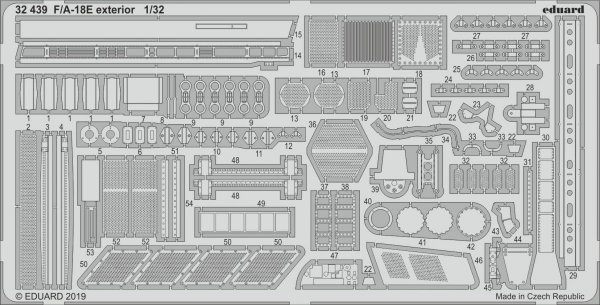 Eduard 32439 F/ A-18E exterior 1/32 REVELL