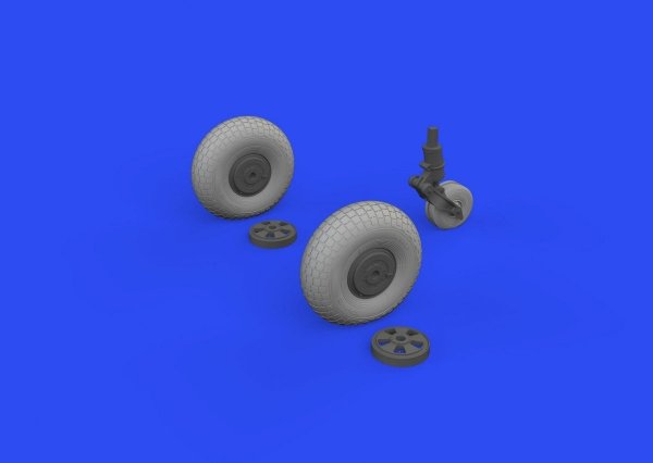 Eduard 648746 Mosquito wheels TAMIYA 1/48