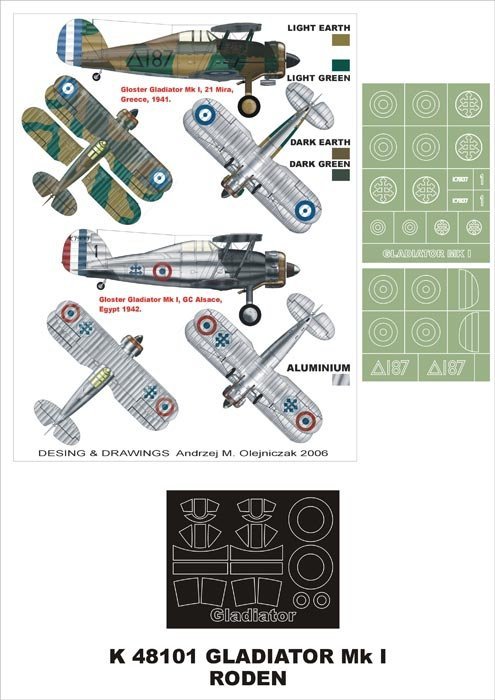 Montex K48101 Gladiator MkI 1/48