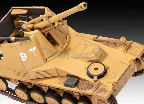 Revell 03334 Sd.Kfz. 124 Wespe - First Diorama Set 1/76