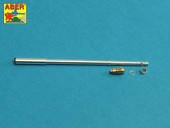 Aber 35L-252 7,5cm/5,5cm Pak 41 L/57 gun barrel with muzzle brake for German Tank Pz.Kpfw. VI Ausf. C (VK36.01) 1:35