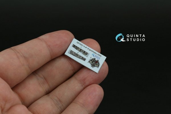 Quinta Studio QD72201 A-4F 3D-Printed &amp; coloured Interior on decal paper (Fujimi/Hobby 2000) 1/72