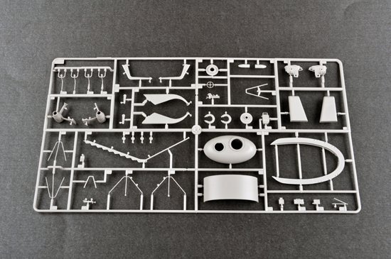 Trumpeter 06801 DKM U-Boat Type VIIC U-552 1/48
