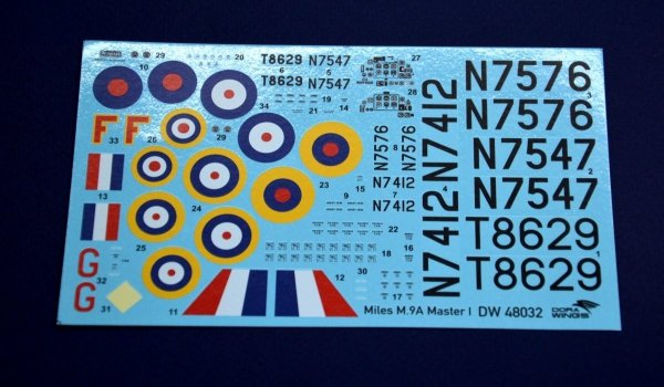 Dora Wings 48033 Miles M.9 Master 1/48