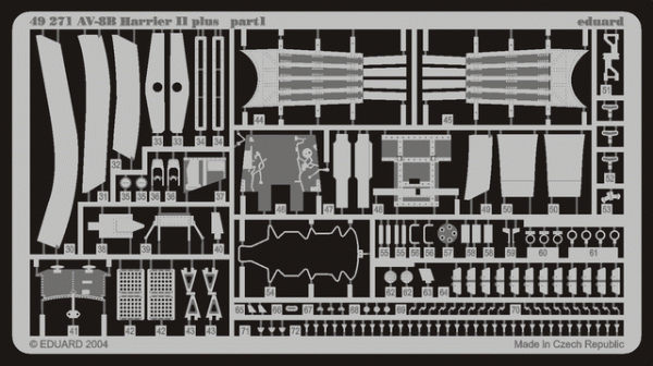 Eduard 49271 AV-8B Plus 1/48 Hasegawa
