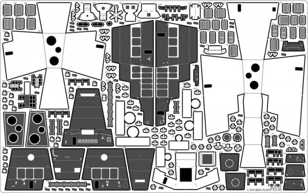 Pontos 35028F1 USS DDG-92 Momsen Flight IIa Detail Up Set 1/350
