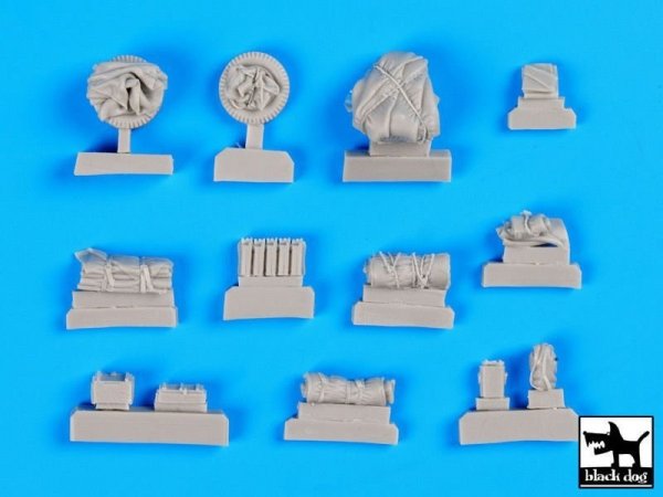 Black Dog T72058 Sd Kfz 263 accessories set for Dragon 1/72