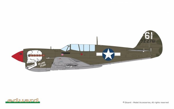 Eduard 84210 Curtiss P-40 N Warhawk - The Weekend Edition 1/48