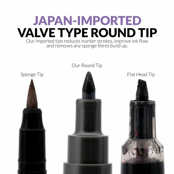 Gaahleri GM-SET Metallic Series Marker Set (10 pcs)