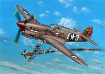 Special Hobby 72379 P-40K-1/5 Warhawk Short Tai 1:72