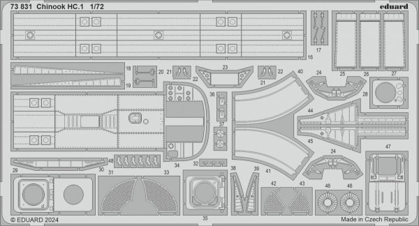 Eduard 73831 Chinook HC.1 AIRFIX 1/72