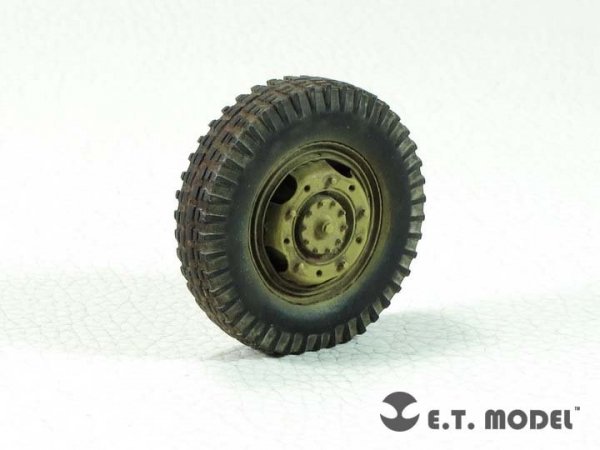 E.T. Model ER35-065 WWII German Sd.Kfz.234 Weighted Road Wheels Type.1 For DRAGON 1/35