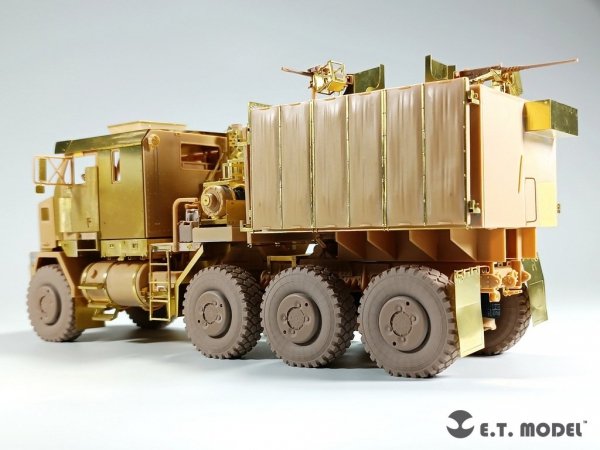 E.T. Model P35-126 Modern U.S. M1070 Truck Tractor Sagged Wheels for Hobby Boss kit 1/35