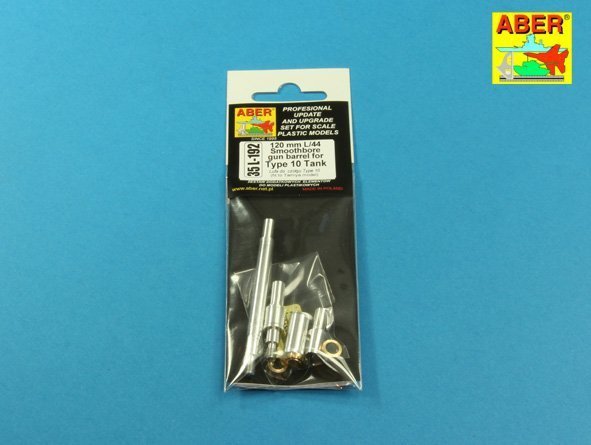 Aber 35 L-192 120 mm L/44 Smoothbore gun barrel forType 10 Tank 1/35