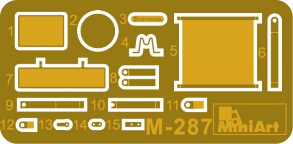 Mini Art 38096 All-Around/Rowcrop Standard N Tractor 1936 Conversion 1/35